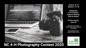 NC 4-H Photo Contest