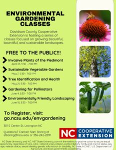 Cover photo for Environmental Gardening Classes